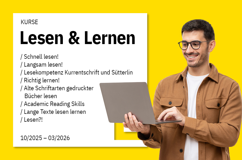 Kurse zum Thema Lesen und Lernen