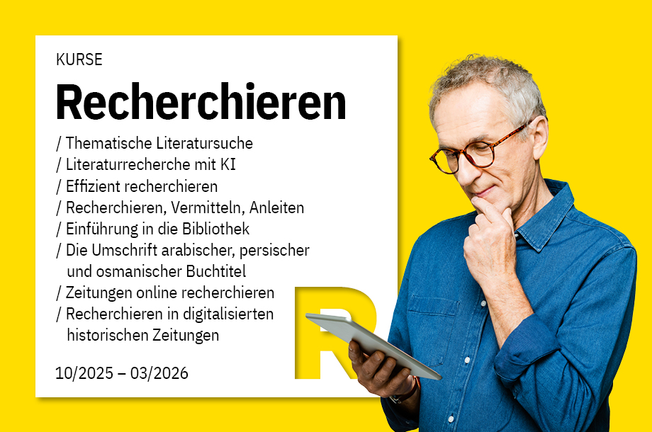 Kurse zum Thema Recherche
